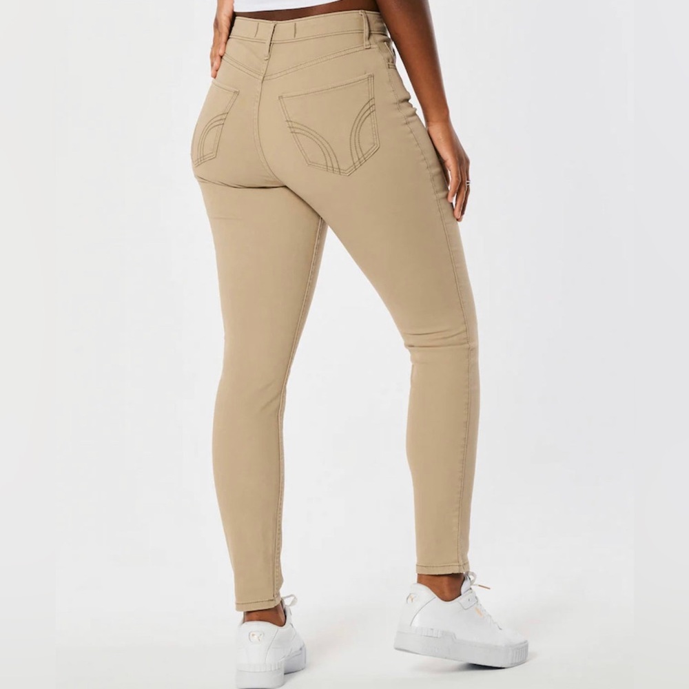 Hollister Khaki Skinny Jeans